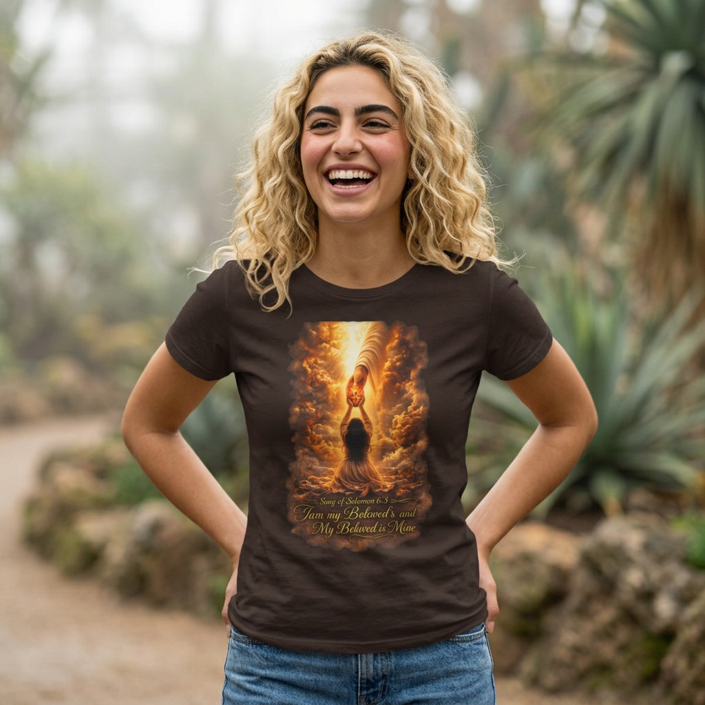 I Am My Beloved’s — Song of Solomon 6:3 Christian T-Shirt