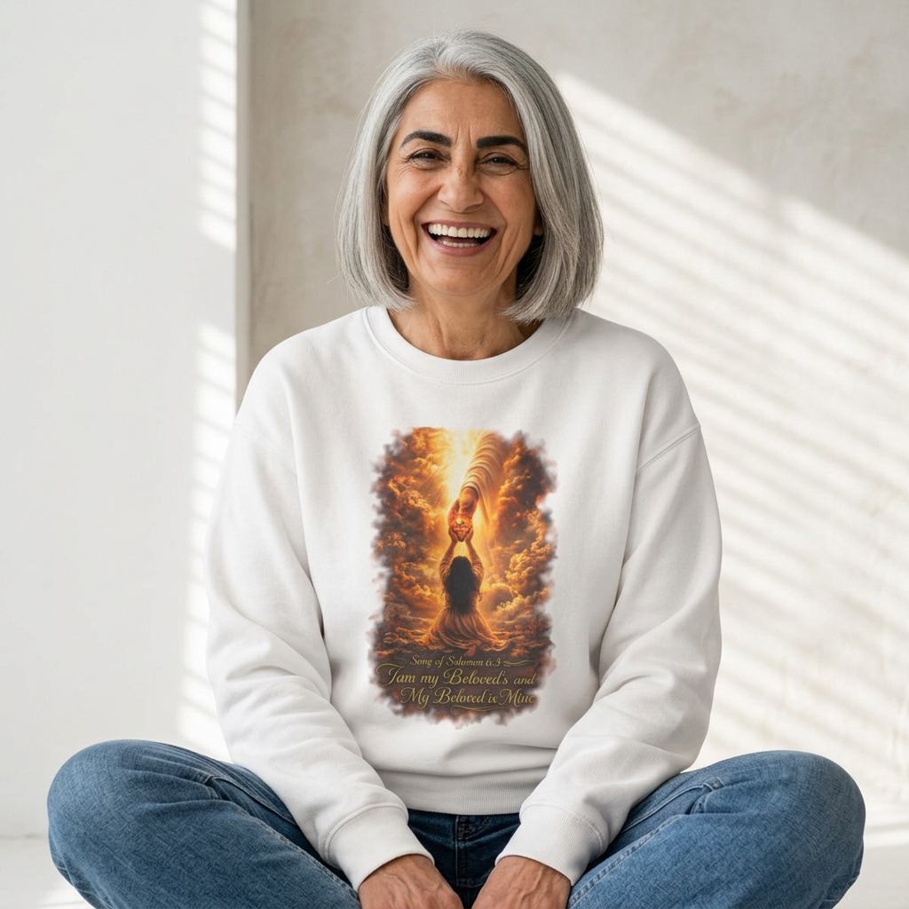 I Am My Beloved’s — Song of Solomon 6:3 Crewneck Sweatshirt