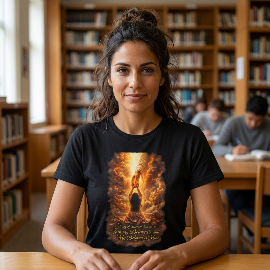 I Am My Beloved’s — Song of Solomon 6:3 Christian T-Shirt