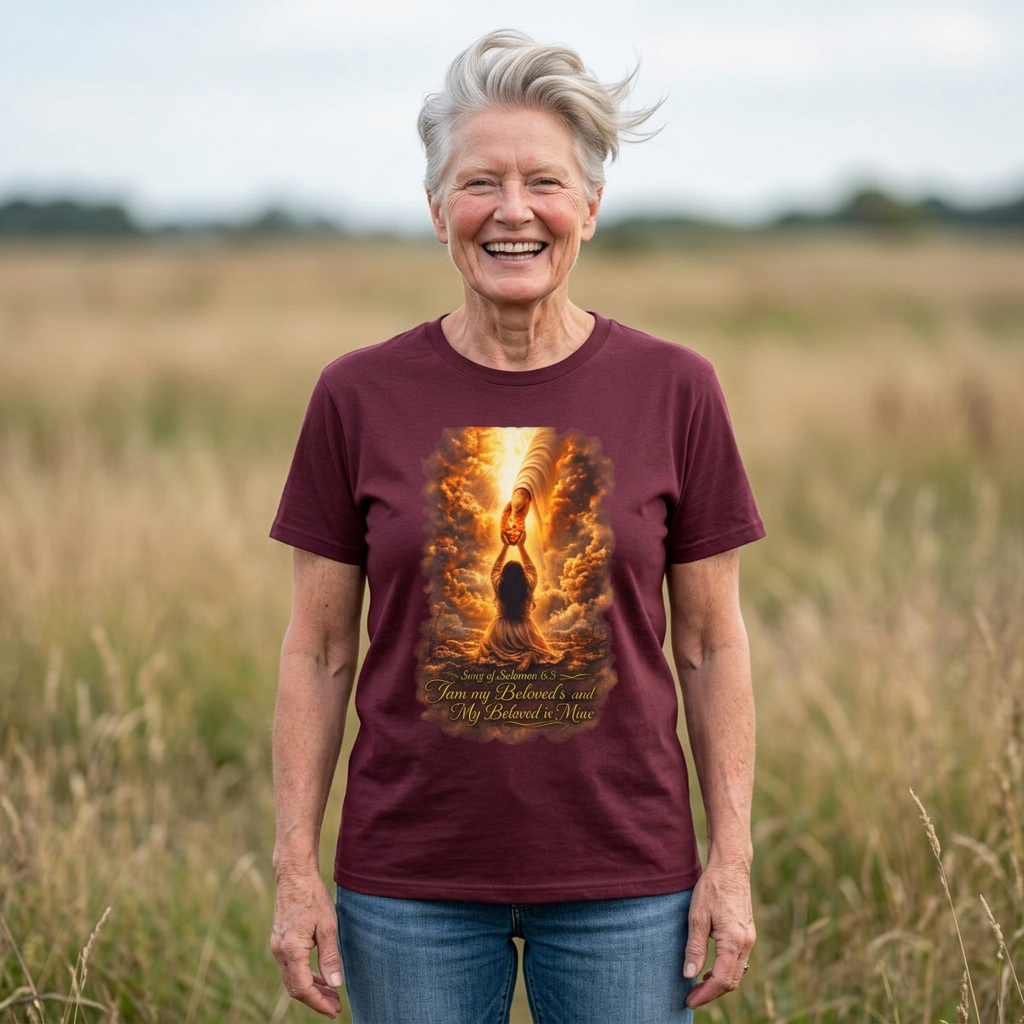 I Am My Beloved’s — Song of Solomon 6:3 Christian T-Shirt