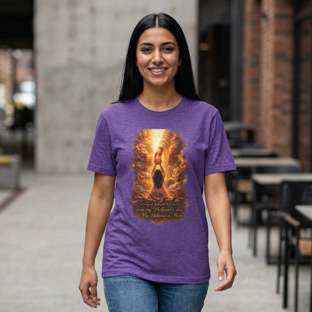 I Am My Beloved’s — Song of Solomon 6:3 Christian T-Shirt