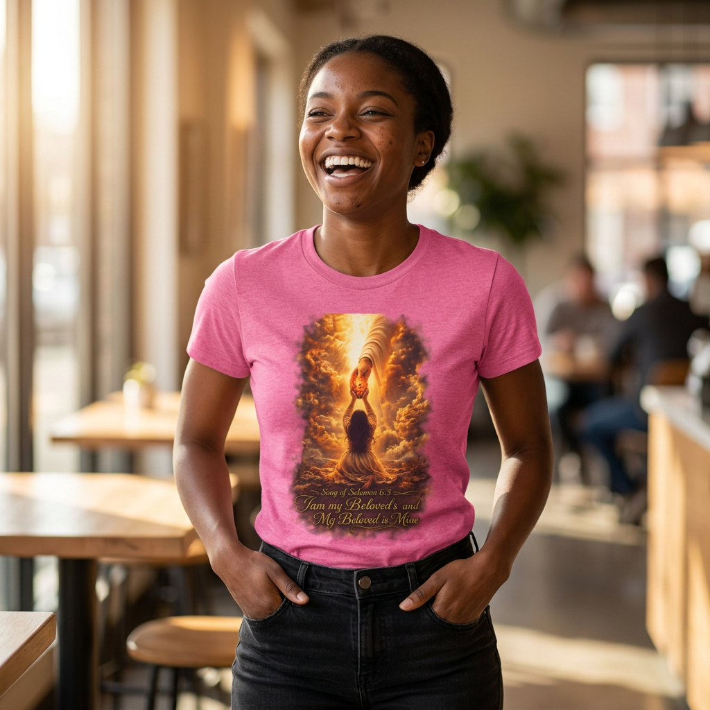 I Am My Beloved’s — Song of Solomon 6:3 Christian T-Shirt