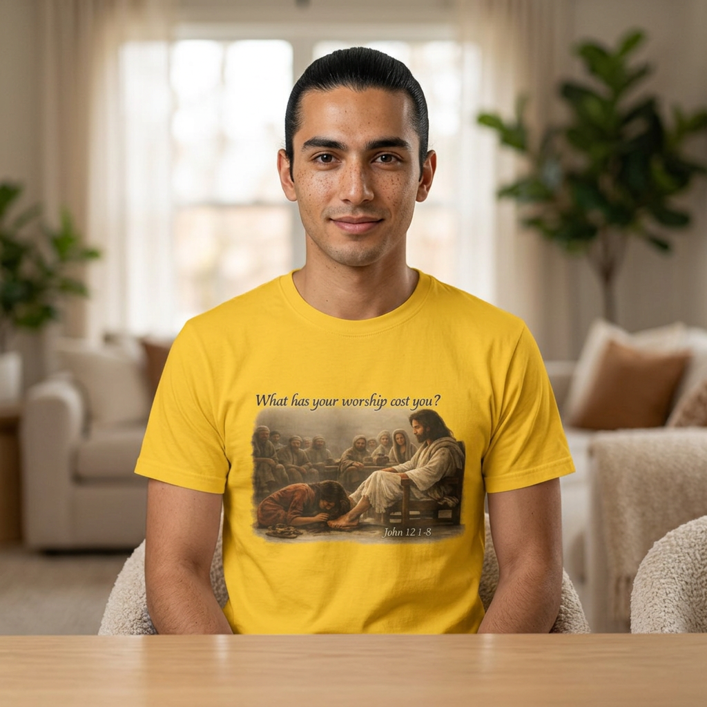 "What Has Your Worship Cost You?" Inspirational Christian Tee