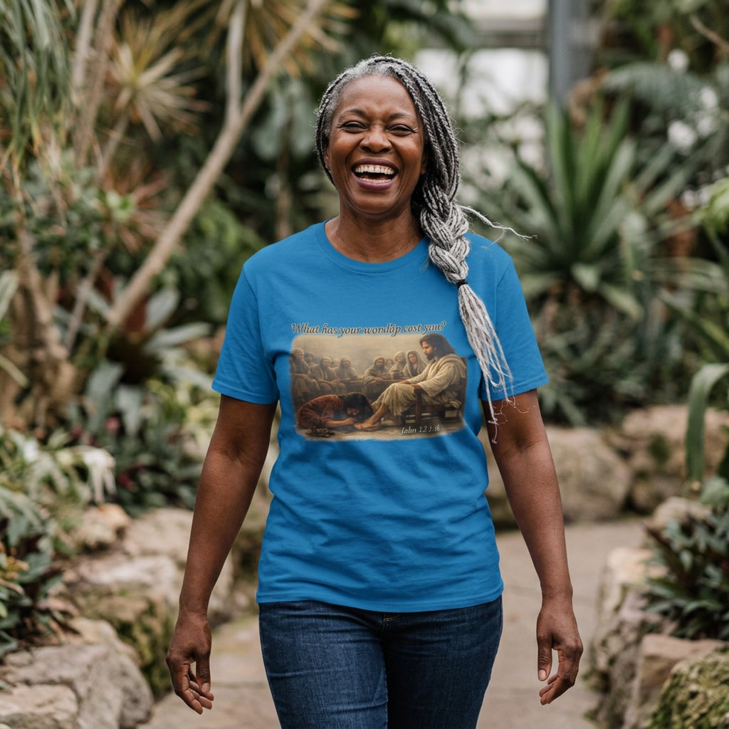 "What Has Your Worship Cost You?" Inspirational Christian Tee