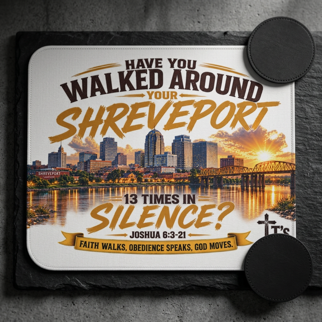 "Have You Walked Around Your Shreveport?" Mouse Pad