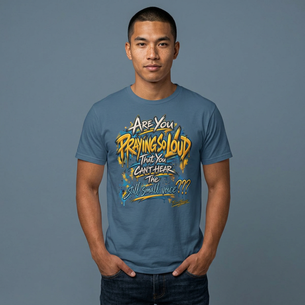 Are You Praying So Loud? — Gildan Softstyle® T-Shirt