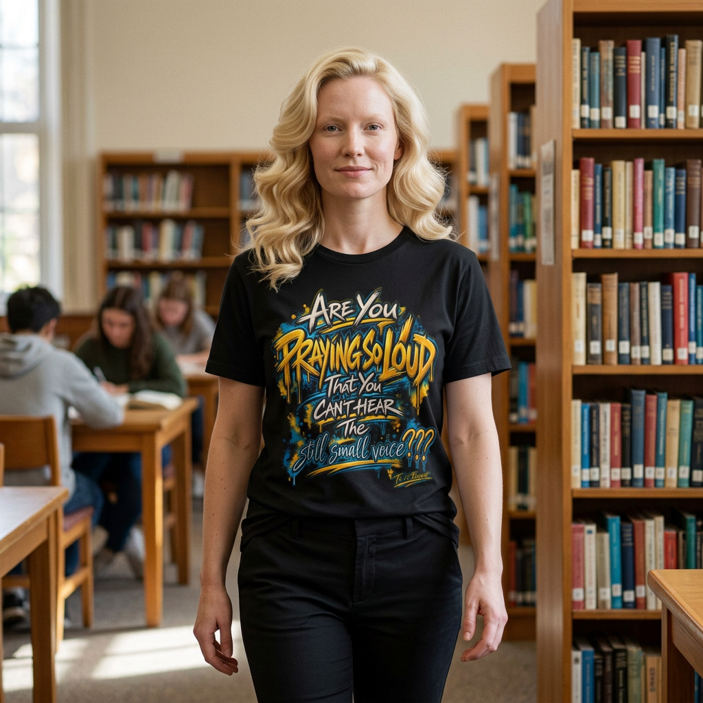 Are You Praying So Loud? — Gildan Softstyle® T-Shirt