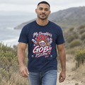 Softball Parent T-Shirt — "My Daughter's Job Is To Go!" Softstyle Tee