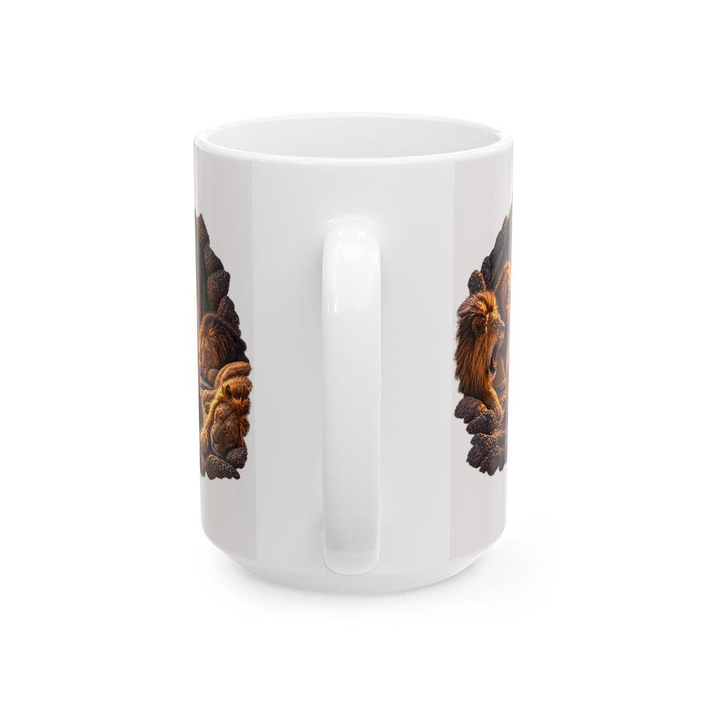 What Is Your Position? — Daniel in the Lions’ Den Christian Coffee Mug